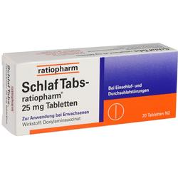 SCHLAF TABS RATIO 25MG TAB